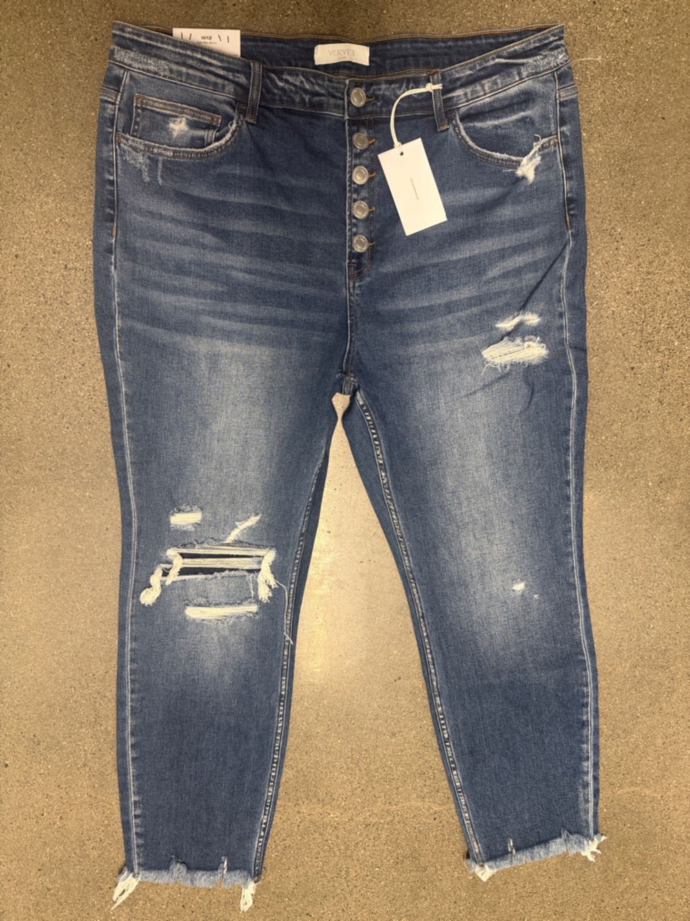 Vervet jeans! NWT! Women’s high ruse skinny sz 20
